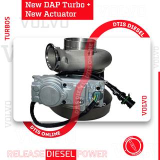 NEW DAP VOLVO D11F/EPA07 #85136180 TURBO HE400VG/HE451VE – $3,200.00+$600.00 CORE DEPOSIT – NEW CALIBRATED ACTUATOR INCLUDED
