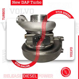NEW DAP VOLVO D11F/EPA07 #85136180 TURBO HE400VG/HE451VE – $2,100.00+$600.00 CORE DEPOSIT – CALIBRATED ACTUATOR NOT INCLUDED