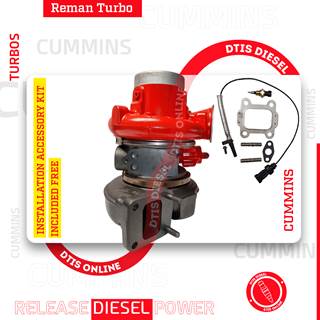 CUMMINS HE551V ISX 03-07 #2881994 REMANUFACTURED TURBO – $1200.00+$500.00 CORE DEPOSIT – WITH INSTALLATION ACCESSORY KIT INCLUDED