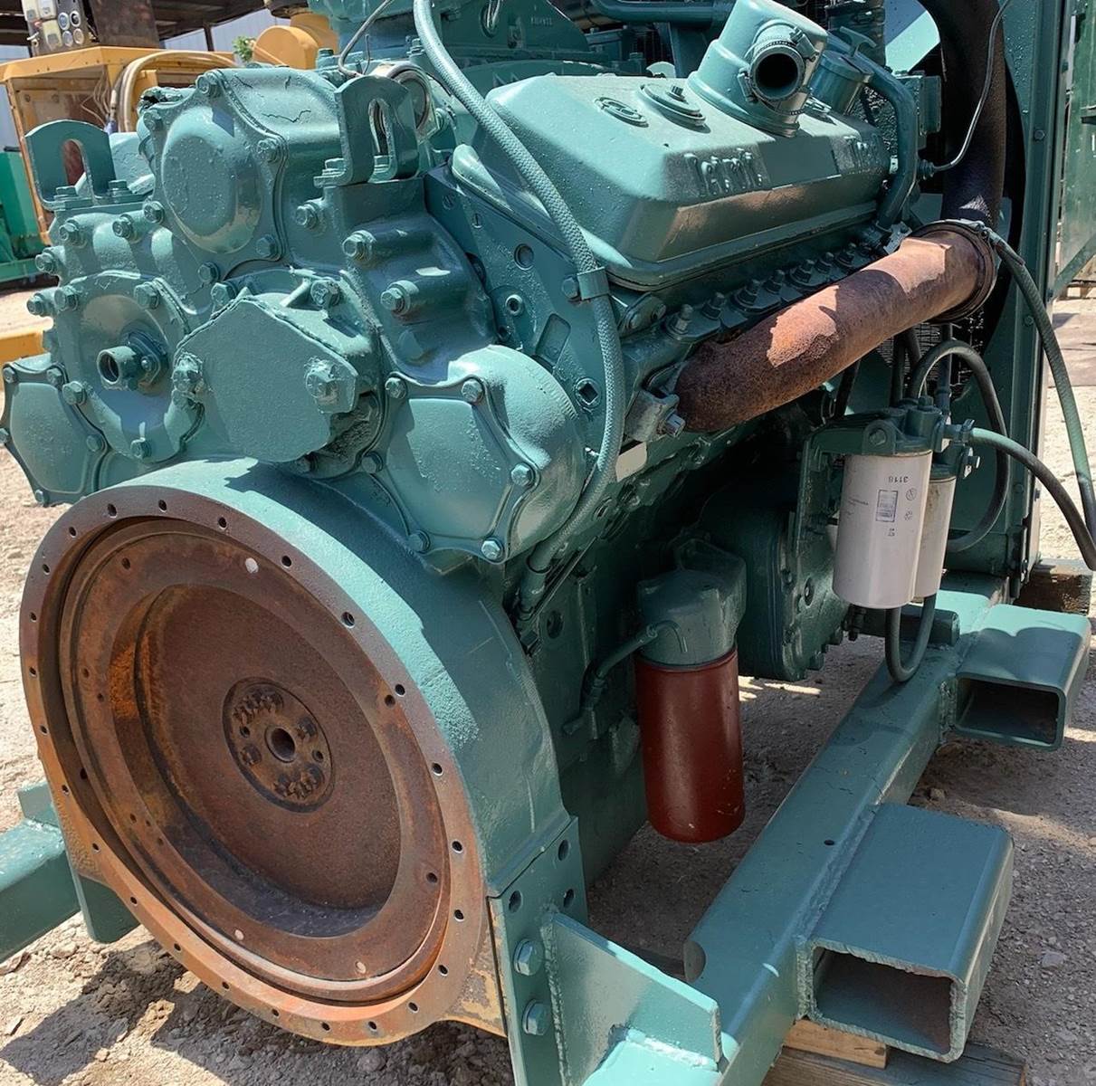 Detroit 8V71T Industrial Diesel Power Unit 320 HP For Sale Houston