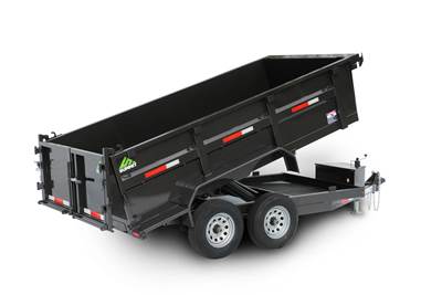 2025 Summit 6x12-14k Bumper-pull Dump Trailer