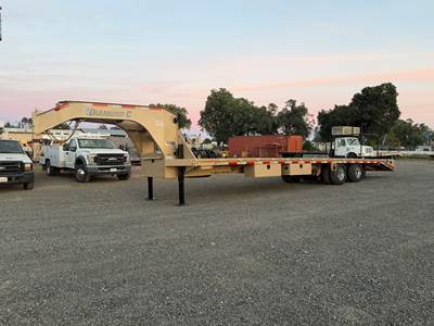 2023 Diamond C FMAX212 Gooseneck Trailer