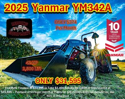 2025 Yanmar YM342A Tractor