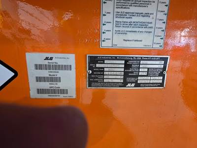 2007 JLG 450 AJ Articulating Boom Lift