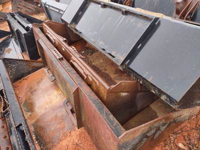 67" Smooth Bucket for Skid Steers