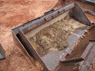 67" Smooth Bucket for Skid Steers