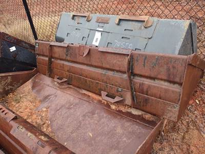 77" Smooth Bucket for Skid Steers