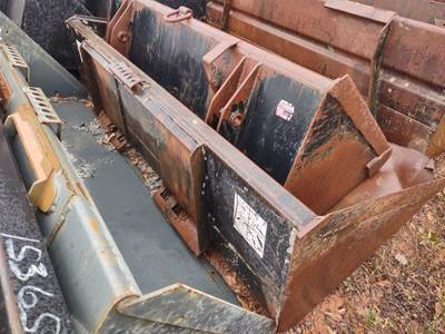 78" Smooth Bucket for Skid Steers