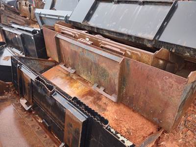 84" Smooth Bucket for Skid Steers