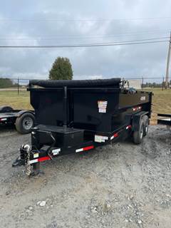 2024 Texas Pride 7x14x3, 14k Bumper-Pull Dump Trailer