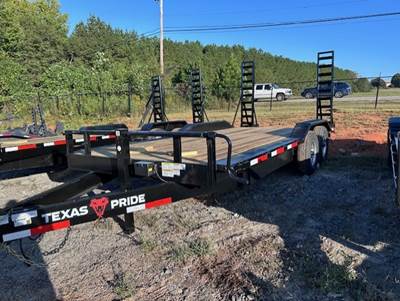 2026 Texas Pride 7X16+2 Equipment Transport Trailer