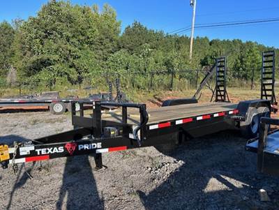 2026 Texas Pride 7X18+2 Equipment Transport Trailer