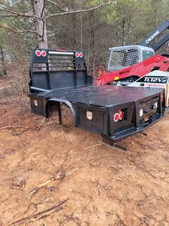 Unmarked Flatbed Truck Body