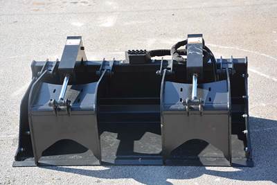 81" Tiger Grapple Bucket for Skid Steer