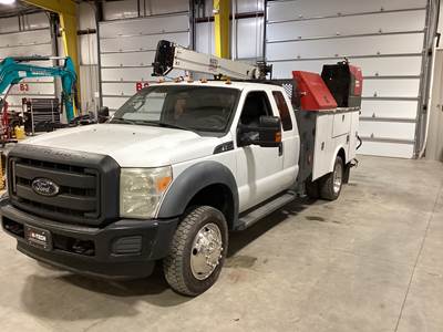 Fleet #35 - 2013 Ford F550 SUPER DUTY Extended Cab Mechanic / Service Truck