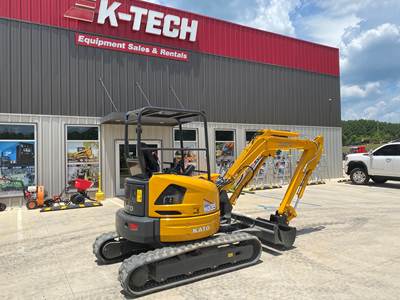 2024 Kato 35V-5 Open Canopy Mini Excavator