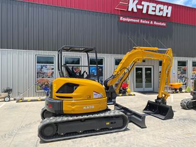2024 Kato 50V-5 Open Canopy Mini Excavator