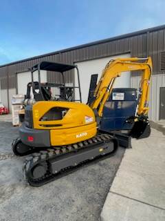 2025 Kato HD60V5 Mini Excavator - Hydraulic Thumb
