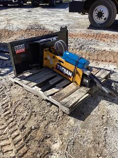 Trojan TH35SSL Hammer Skid Steer Attachment