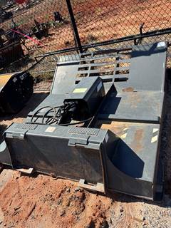 Unmarked 72" BRUSH CUTTER Skid Steer Attachment