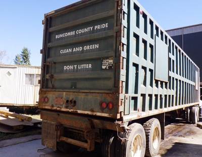 2002 Spectec 110 Yard Ejector Trailer