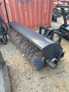 84" Manual Angle Sweeper Attachment for Skid Steer