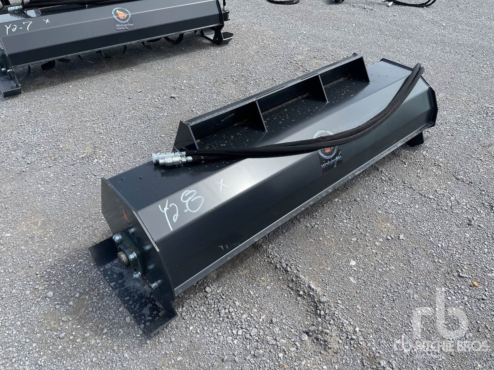 2022 Wolverine 72" Tiller Attachment Tiller Skid Steer Attachment 24