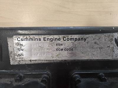 Cummins ISC 8.3 Engine Control Module (ECM)