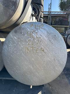 Aluminum 
46” Length 
26” diameter 
International 
100 gallons