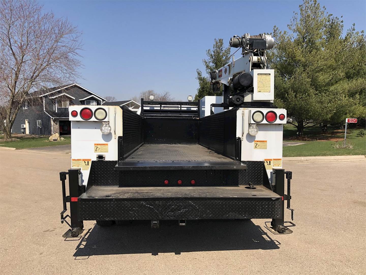 RAM 5500 Crane Truck 2012 IMT 6006i Crane, 22ft Reach, Automatic For