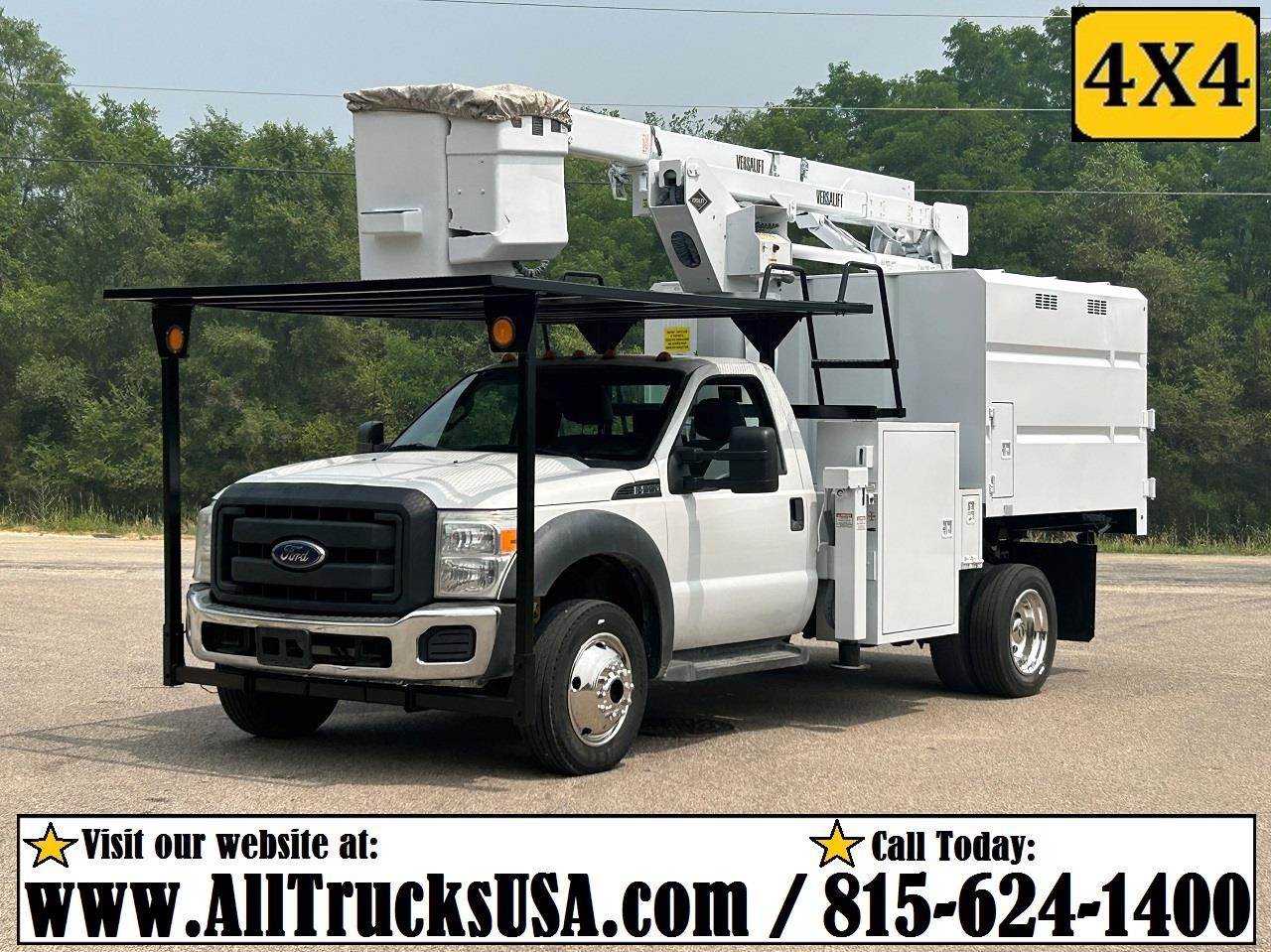 2015 Ford F550 Forestry Bucket Truck 6.7L POWER STROKE, 362HP