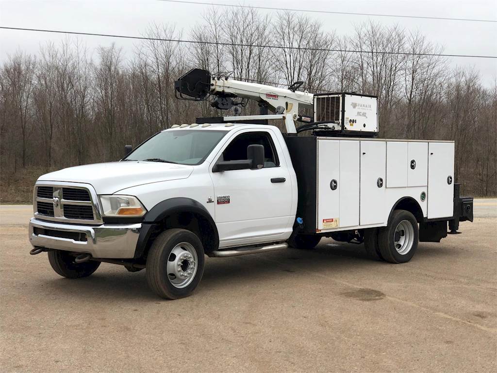 2011 RAM 5500 Mechanic / Service Truck Cummins For Sale, 236,552