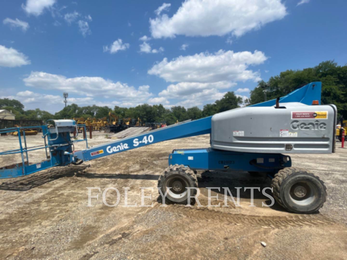 2015 Genie S40 Boom Lift For Sale, 2,321 Hours Bear, DE CR20123