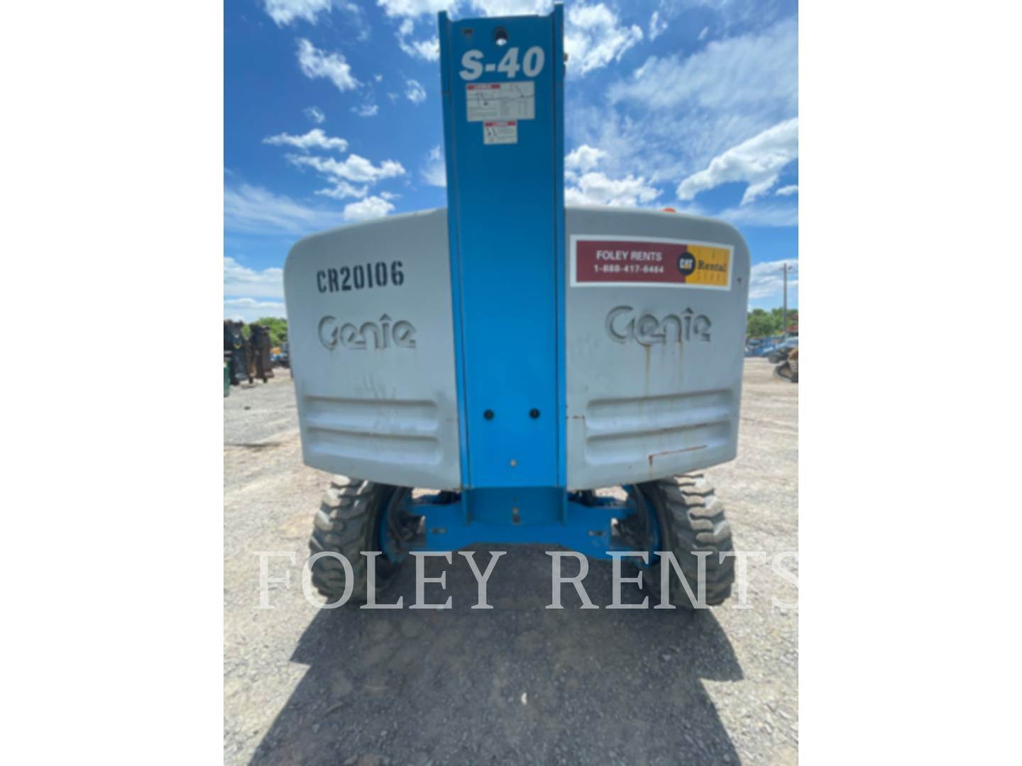2014 Genie S40 Boom Lift For Sale, 1,452 Hours | Bensalem, PA | CR20106 ...