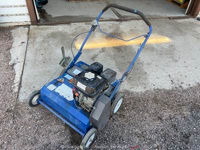 2000 Blue Bird S22 Walk Behind Lawn Aerator Thatcher Honda GX160 bidadoo