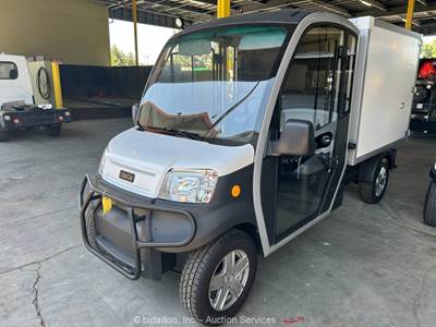 2024 Club Car Urban LSV Electric Van Box Cab Utility Vehicle Cart bidadoo