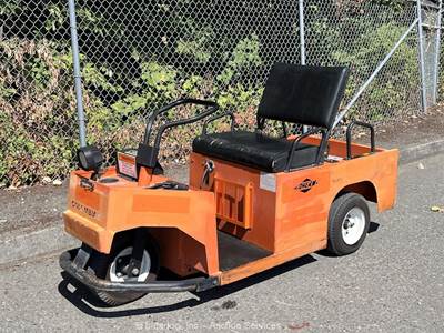 2017 Columbia EX21-T-24 Electric Industrial Golf Utility Cart 3-Wheel bidadoo