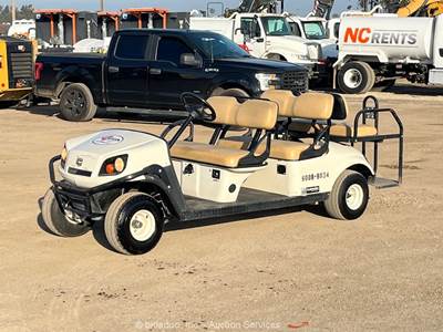 2015 Cushman Shuttle 6 Utility Vehicle Golf Cart 6 Passenger Kawasaki bidadoo