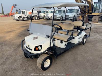2015 Cushman Shuttle 6 Utility Vehicle Golf Cart Kawasaki Gas 6 Seater bidadoo
