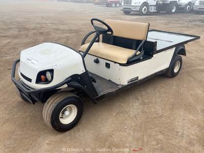 2015 Cushman Shuttle 2 Golf Cart Carry All 6' Flatbed Kawasaki Gas bidadoo