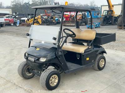 2021 E-Z-GO TXT Golf Cart Utility Vehicle UTV CVT Bed Kymco Gas bidadoo