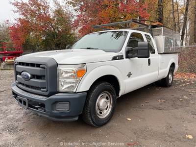 2013 Ford F250 Extended Cab Pickup Truck Super Duty 6.7L Diesel Gate bidadoo