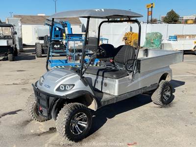 2021 Icon LTA617.H8G Electric Golf Car Utility Cart Dump Bed ROPS 48VDC bidadoo
