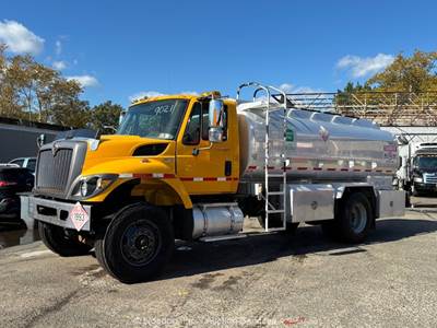 2012 International 7400 2,200 Gallon S/A Tanker Fuel Truck PTO A/T bidadoo