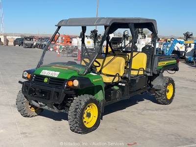 2022 John Deere Gator XUV855M 4WD Equipment UTV ATV Cart Dump Bed Diesel bidadoo