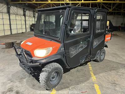 2018 Kubota RTV-X1140 4WD Utility Vehicle Cart Cab Diesel Hydraulic Bed bidadoo