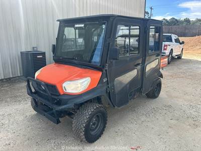 2019 Kubota RTV-X1140 4WD Crew Utility Vehicle Dump Cart Cab ATV Diesel bidadoo
