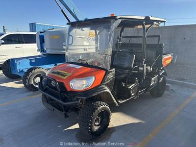2021 Kubota RTVX1140WH 4WD ATV Utility Vehicle Dump Cart Diesel -Parts/Repair