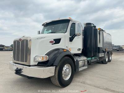 2020 Peterbilt 567 Combination Jetter Vacuum Truck Hydro Excavator PTO bidadoo