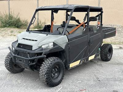 2023 Polaris 4000D Crew 4x4 Diesel Utility Vehicle Manual Dump Bed bidadoo